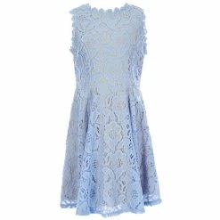 Buy 😍 Rare Editions Big 👧 Girls 7-16 Two-Tone-Lace Fit-And-Flare 👗 Dress Raspberry ✔️ -Rare Editions Shop unnamed file 125