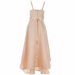 Best Pirce 😉 Rare Editions Big 👧 Girls 7-16 Sleeveless V-Neck Beaded Waist Tie Back Double-Flounce-Tulip-Hem Satin Faux-Wrap Maxi 👗 Dress Red ✔️ -Rare Editions Shop unnamed file 17