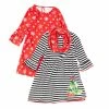 New 😍 Rare Editions Big 👧 Girls 7-16 Two 👗 Dress Set Snowflake & Striped/Christmas Tree 👗 Dress 3-Piece Set Red ⌛ -Rare Editions Shop unnamed file 211