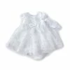 Deals 🤩 Rare Editions Baby 👧 Girls 3-24 Months Solid Satin/Embellished Embroidered 👗 Skirted 👗 Dress, Panty & Flower Headband Set White ✔️ -Rare Editions Shop unnamed file 394
