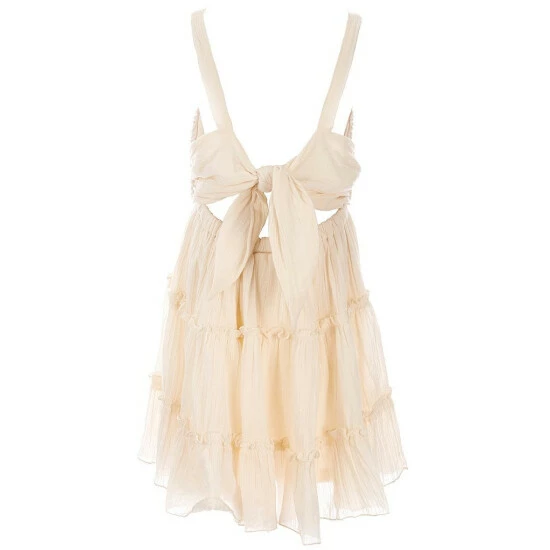 Buy ๐ Rare Editions Big ๐ง Girls 7-16 Sleeveless Crocheted-Bodice Tiered Gauze ๐ Skirt Tie Back ๐ Dress Blue โญ 4 Buy ๐ Rare Editions Big ๐ง Girls 7-16 Sleeveless Crocheted-Bodice Tiered Gauze ๐ Skirt Tie Back ๐ Dress Blue โญ - Image 2