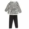 Cheap 😉 Rare Editions Little 👧 Girls 2T-6X Long-Sleeve Mixed-Buffalo-Checked Woven Tunic Top & Solid Knit Leggings 2-Piece Set Black 🌟 -Rare Editions Shop unnamed file 404