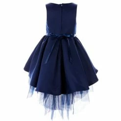 Cheap 🌟 Rare Editions Little 👧 Girls 2T-6X Satin Tiered Hi-Low Hem 👗 Skirt Party 👗 Dress 🛒 -Rare Editions Shop unnamed file 58