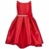 Cheap 😉 Rare Editions Little 👧 Girls 2T-6X Sleeveless Round Neck Mesh Flower Rhinestone Waist Pleated High-Low Taffeta Holiday 👗 Dress Red 🛒 -Rare Editions Shop unnamed file 623