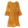 Best Pirce โญ Rare Editions Big ๐ง Girls 7-16 Bell-Sleeve Faux-Wrap Textured-Rib-Knit ๐ Dress Mustard ๐ 1 Best Pirce โญ Rare Editions Big ๐ง Girls 7-16 Bell-Sleeve Faux-Wrap Textured-Rib-Knit ๐ Dress Mustard ๐ -Rare Editions Shop unnamed file 647