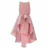 Best deal 🛒 Rare Editions Big 👧 Girls 7-16 Sleeveless Embroidered-Mesh Asymmetric Hi-Low Mikado-Overlay Fit-And-Flare 👗 Dress Blush ⭐ -Rare Editions Shop unnamed file 672