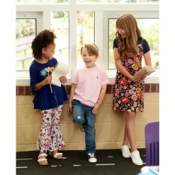 Outlet 🤩 Rare Editions Little 👧 Girls 2T-6X Long-Sleeve Tunic Top & Floral-Printed Flared-Leg Pant 2-Piece Set Dark Blue 🤩 -Rare Editions Shop unnamed file 724