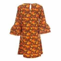 Outlet 🔔 Rare Editions Big 👧 Girls 7-16 Pumpkin-Printed Shift 👗 Dress & Checked A-Line 👗 Dress Two Piece Set Brown 💯 -Rare Editions Shop unnamed file 739