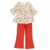 Top 10 🧨 Rare Editions Little 👧 Girls 2T-6X Ditsy-Floral Tunic Top & Legging Set Rust 🛒 -Rare Editions Shop unnamed file 742