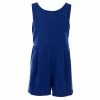 Cheapest ✔️ Rare Editions Big 👧 Girls 7-16 Sleeveless Bow Back Pleat Front Scuba Crepe Romper Navy 🌟 -Rare Editions Shop unnamed file 746