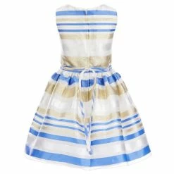 Top 10 😍 Rare Editions Big 👧 Girls 7-16 Sleeveless Striped Metallic Burnout Organza Embellished Waist Pleated 👗 Dress Periwinkle 🔔 -Rare Editions Shop unnamed file 757
