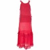 Buy 😍 Rare Editions Big 👧 Girls 7-16 Sleeveless High-Neck Gauze Ruffle-Tiered Maxi 👗 Dress Fuchsia 👏 -Rare Editions Shop unnamed file 793