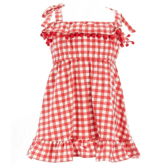 Budget π Rare Editions Little π§ Girls 2T-6X Off-The-Shoulder Gingham-Printed Fit-And-Flare π Dress Red π 3 Budget π Rare Editions Little π§ Girls 2T-6X Off-The-Shoulder Gingham-Printed Fit-And-Flare π Dress Red π