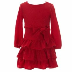 Top 10 🔔 Rare Editions Little 👧 Girls 2T-6X Pique Glitter Knit Tiered Ruffle 👗 Dress ⌛ -Rare Editions Shop unnamed file 85