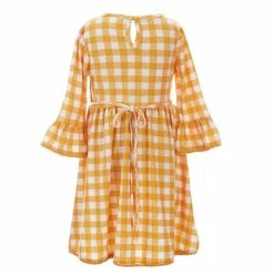 Cheapest ⌛ Rare Editions Little 👧 Girls 2T-6X Pumpkin-Printed Shift 👗 Dress, Checked A-Line 👗 Dress & Coordinating Scarf Set Brown ⭐ -Rare Editions Shop unnamed file 869