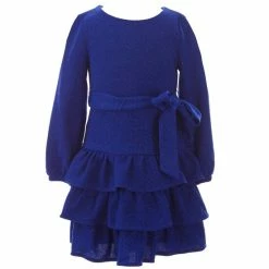 Top 10 🔔 Rare Editions Little 👧 Girls 2T-6X Pique Glitter Knit Tiered Ruffle 👗 Dress ⌛ -Rare Editions Shop unnamed file 87