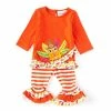 Buy ๐ฅ Rare Editions Baby ๐ง Girls 3-24 Months Three Tier Ruffle 3/4 Sleeve Turkey Top & Stripe Print Leggings 2-Piece Set Rust ๐ 2 Buy ๐ฅ Rare Editions Baby ๐ง Girls 3-24 Months Three Tier Ruffle 3/4 Sleeve Turkey Top & Stripe Print Leggings 2-Piece Set Rust ๐ -Rare Editions Shop unnamed file 882