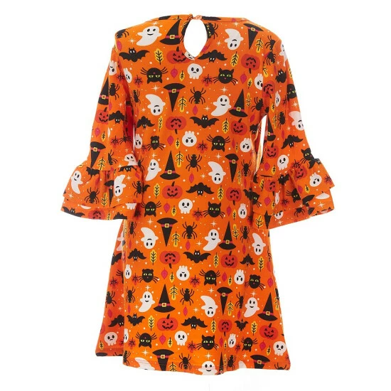 Buy ๐ Rare Editions Little ๐ง Girls 2T-6X 2 ๐ Dresses ๐ Halloween Print & Striped Cat-Appliqued ๐ Dress Set Orange ๐ 8 Buy ๐ Rare Editions Little ๐ง Girls 2T-6X 2 ๐ Dresses ๐ Halloween Print & Striped Cat-Appliqued ๐ Dress Set Orange ๐ - Image 6