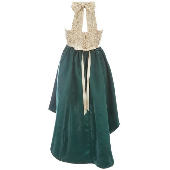 Wholesale ๐ฅฐ Rare Editions Big ๐ง Girls 7-16 Bow-Back Illusion Corded/Mikado Hi-Low ๐ Dress Hunter ๐งจ 4 Wholesale ๐ฅฐ Rare Editions Big ๐ง Girls 7-16 Bow-Back Illusion Corded/Mikado Hi-Low ๐ Dress Hunter ๐งจ - Image 2