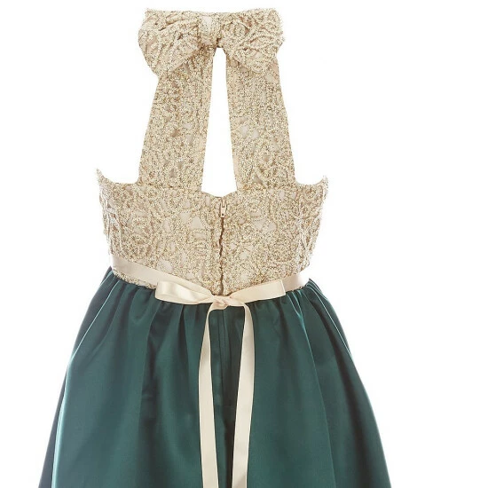 Wholesale ๐ฅฐ Rare Editions Big ๐ง Girls 7-16 Bow-Back Illusion Corded/Mikado Hi-Low ๐ Dress Hunter ๐งจ 5 Wholesale ๐ฅฐ Rare Editions Big ๐ง Girls 7-16 Bow-Back Illusion Corded/Mikado Hi-Low ๐ Dress Hunter ๐งจ - Image 3